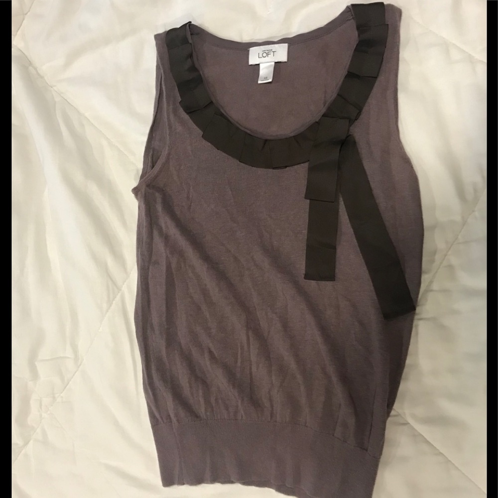 LOFT Dusty purple dress shirt